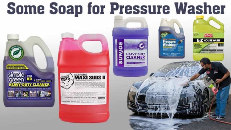 What is the best cleaner to use in a pressure washer?