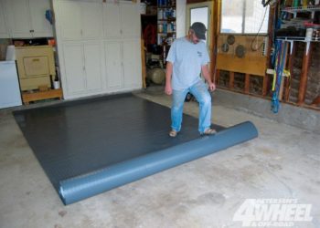 What is the best way to cover a garage floor?