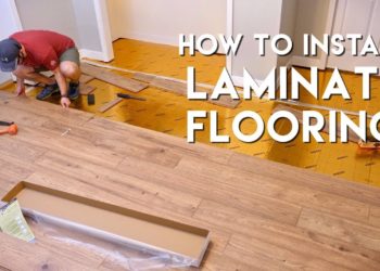Where should you start laying laminate?