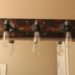 diy rustic bathroom lighting