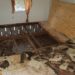 How do you replace a floor in a mobile home?