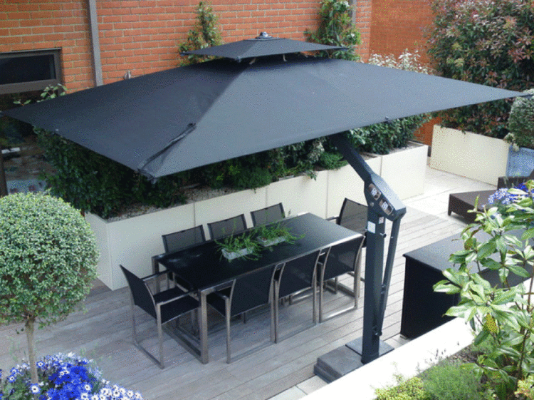 what color patio umbrella is best