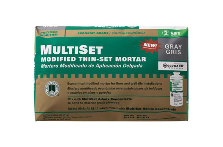 best exterior thinset