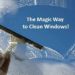 best way to clean louvre windows