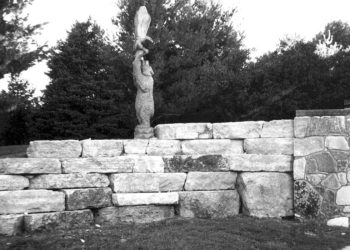 limestone block wall