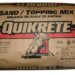 How do you use quikrete sand topping mix?