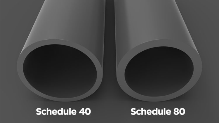 schedule 30 pvc vs schedule 40