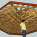 how to build an octagon roof