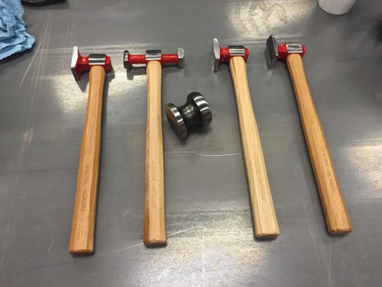 auto body hammer types