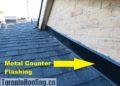 What is metal roof flashing?