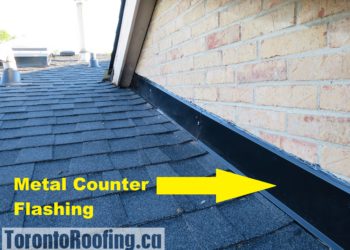 What is metal roof flashing?