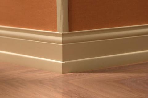 wood cove base molding