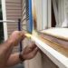 How do you repair a rotted door sill?