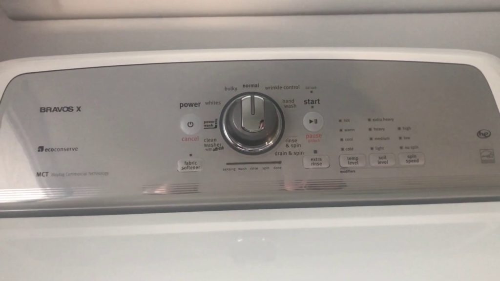 What is the problem if the washing machine wont spin?