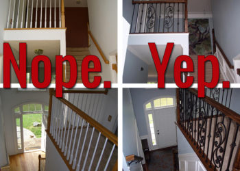 How do you layout balusters?