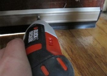 Do door sweeps go on the inside or outside?