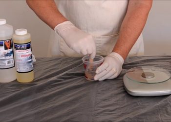how to mix resin and hardener