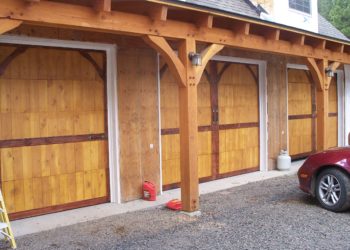 timber garage door frame sizes