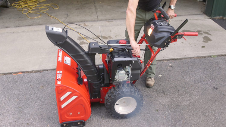 what type of gas for snowblower
