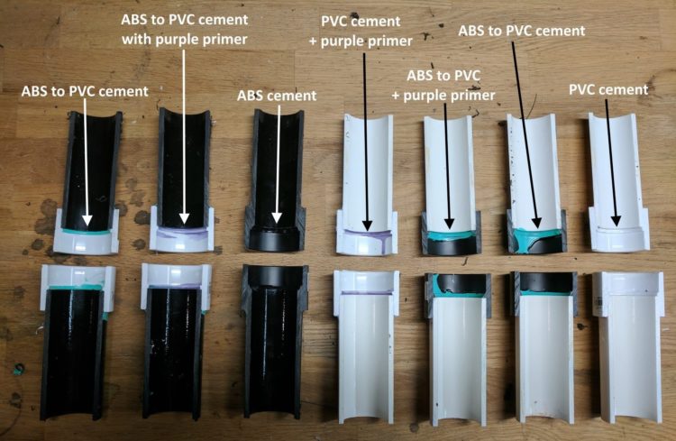 what glue to use for abs to pvc