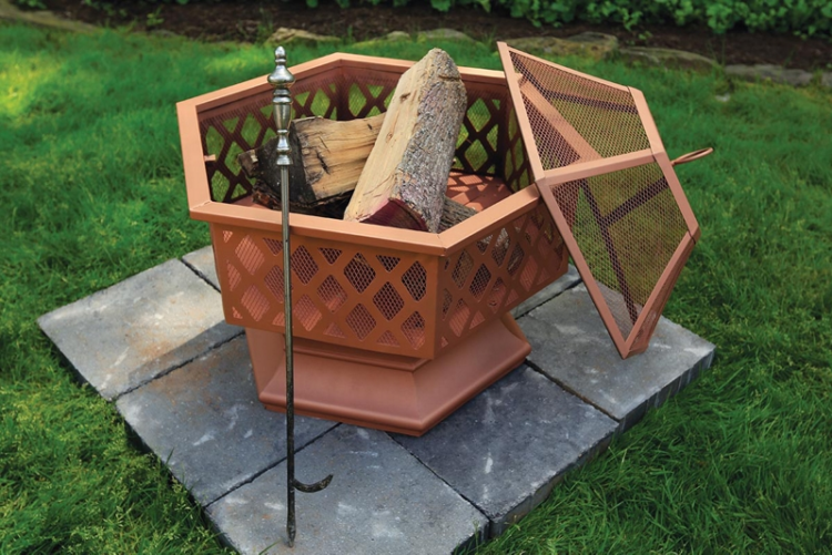 What kind of paint do you use on a fire pit?