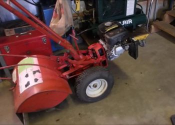 troy bilt tiller oil