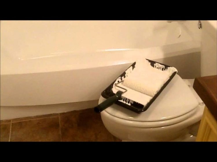 can a fiberglass tub be painted