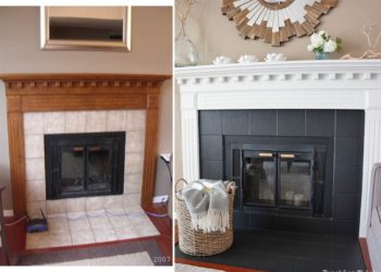 can you paint a wooden fire surround