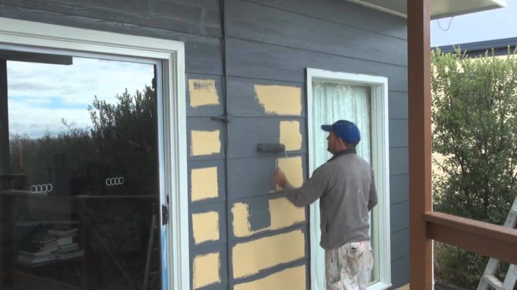 What is the best way to paint hardiplank?