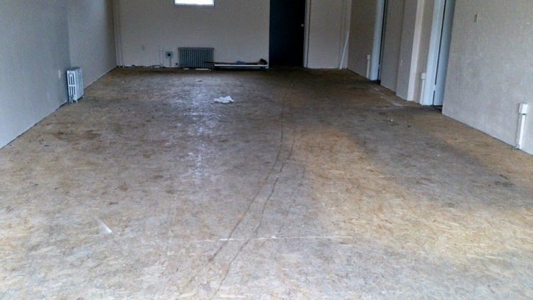 Can I paint particle board flooring?