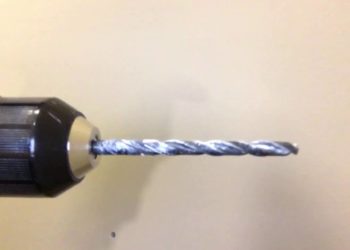 drill screw through metal