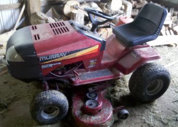 Where is the model number on a Murray?