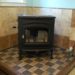 wood stove tile
