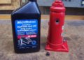 how to fill a hydraulic bottle jack with oil