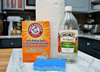 Will acetone remove hard water stains?