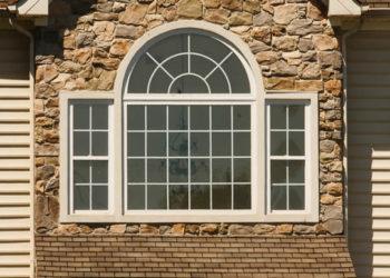 semi circle bay window