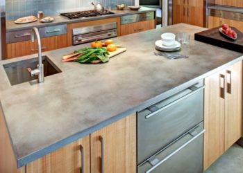 Are concrete countertops high maintenance?