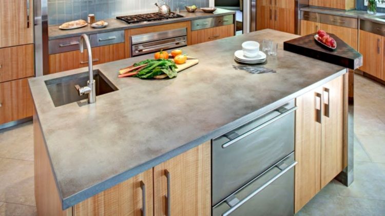 Are concrete countertops high maintenance?