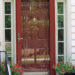 What is the standard height of a storm door?