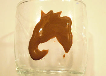 Why is my etching cream Brown?