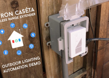 What is the range of Lutron Caseta?