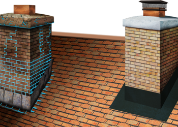 waterproofing agents on masonry chimneys