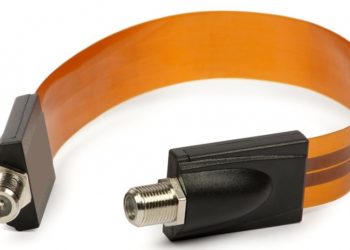 Is there a flat coax cable?