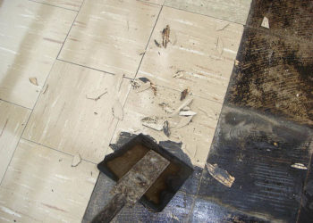 do vinyl floor tiles contain asbestos