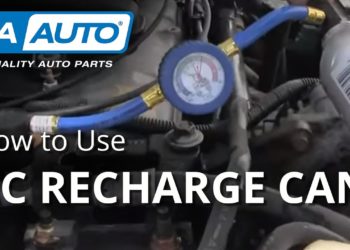 how to put freon in a toyota camry