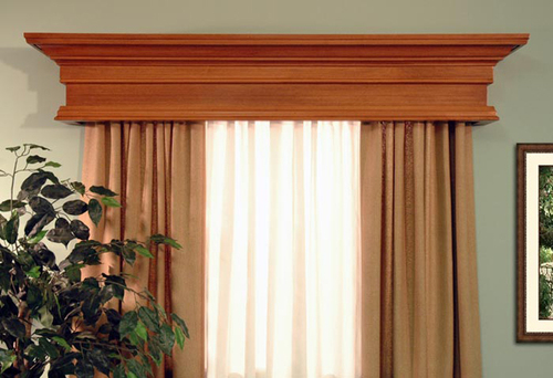 wood cornice boards