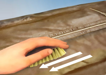 how to remove paint from leather