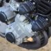 removing spray paint from motorcycle engine