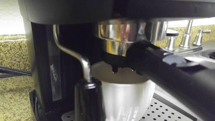 water leaking from delonghi coffee machine