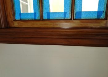 second coat of stain